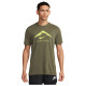 Nike Ανδρική κοντομάνικη μπλούζα Dri-FIT Trail Logo Tee
